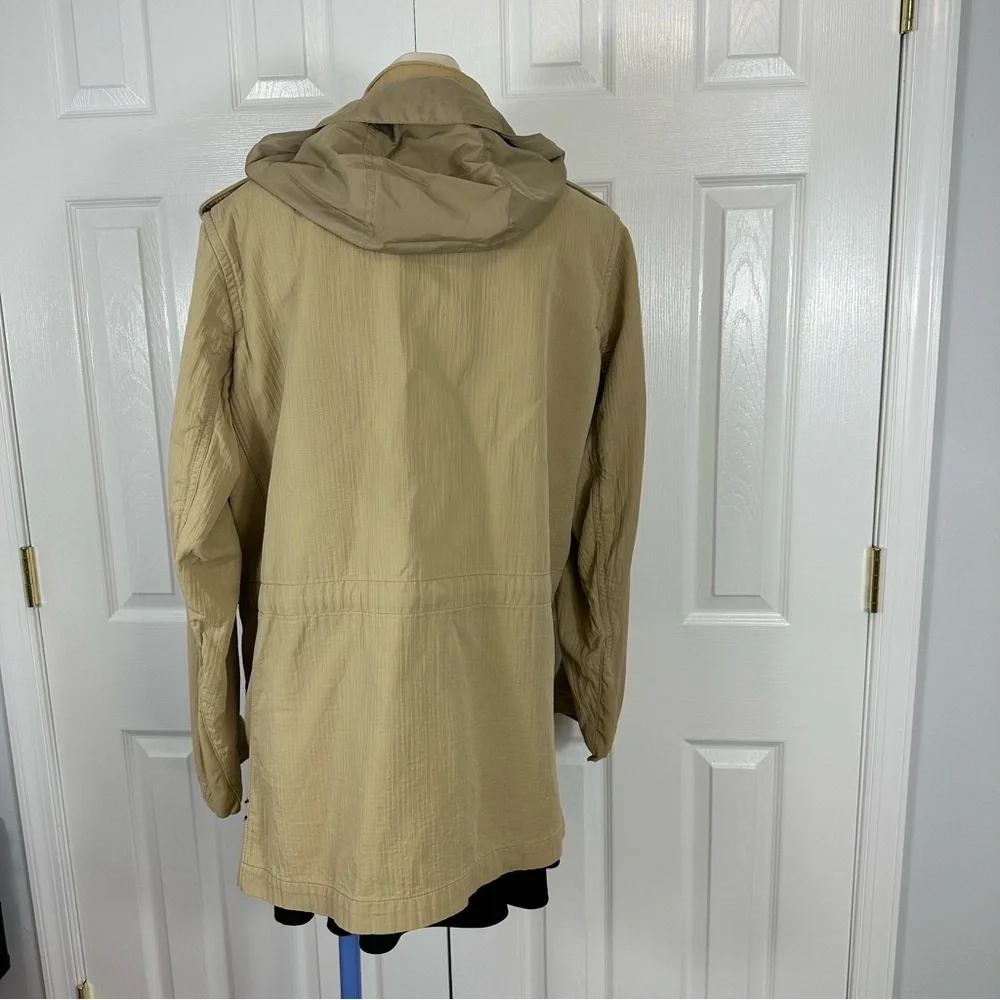 BANANA REPUBLIC men’s jacket CASUAL long sleeve TAN khaki stylish Ribbed L